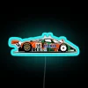 787B Group C Le Mans Retro Race Car RGB Neon Sign - Image 3