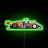 787B Group C Le Mans Retro Race Car RGB Neon Sign - Image 4