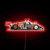 787B Group C Le Mans Retro Race Car RGB Neon Sign - Image 2