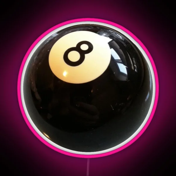 8 Ball Led RGB Neon Sign