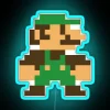 8 Bit Super M Pixel Graphic Green RGB Neon Sign - Image 2