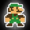 8 Bit Super M Pixel Graphic Green RGB Neon Sign - Image 4