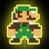 8 Bit Super M Pixel Graphic Green RGB Neon Sign - Image 5