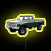 80s Retro Style 4x4 Truck Neon LED Sign Illumination