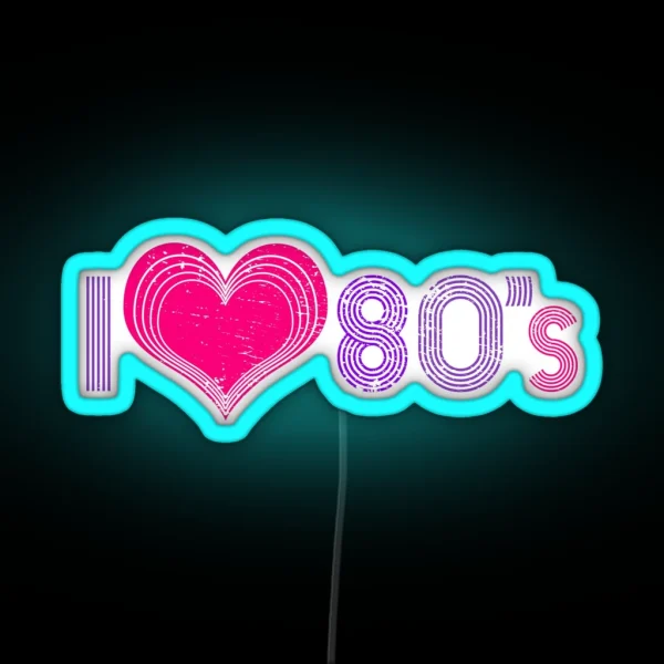 80 S Music RGB Neon Sign