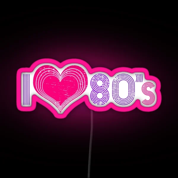 80 S Music RGB Neon Sign