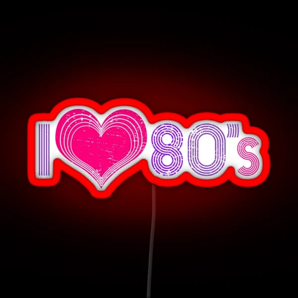 80 S Music RGB Neon Sign