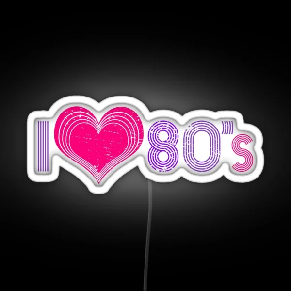 80 S Music RGB Neon Sign