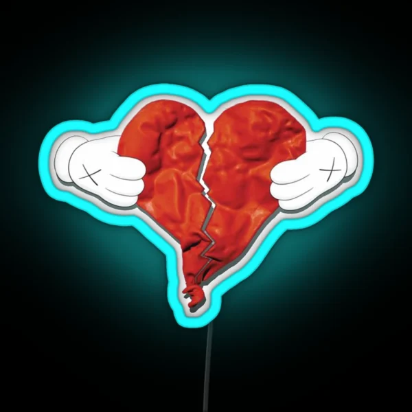 808s And Heartbreak RGB Neon Sign