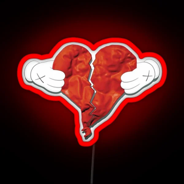 808s And Heartbreak RGB Neon Sign