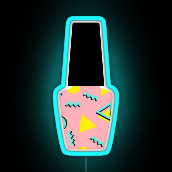 80s Nail Polish 3 RGB Neon Sign