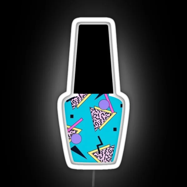 80s Nail Polish RGB Neon Sign