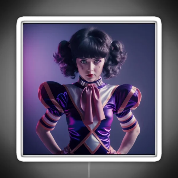 80s Sailor Saturn RGB Neon Sign