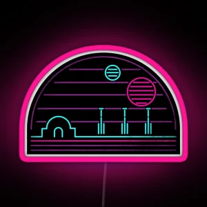 80s Tatooine RGB Neon Sign