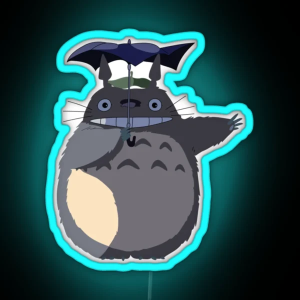 888 Studio Ghibli Totoro My Neighbor Totoro RGB Neon Sign