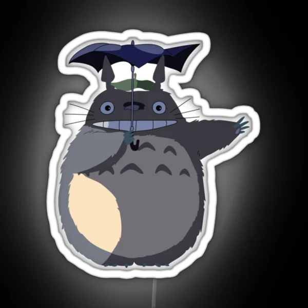888 Studio Ghibli Totoro My Neighbor Totoro RGB Neon Sign