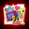 Retro 90s Kid Neon Sign: Blast from the Past Memories