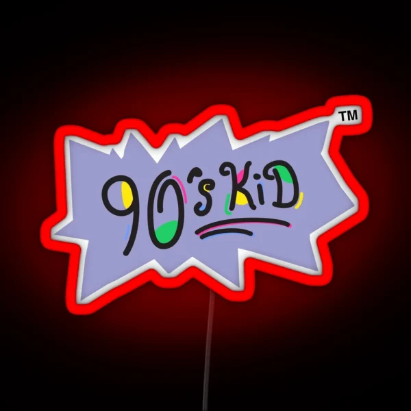 90 S Kid RGB Neon Sign