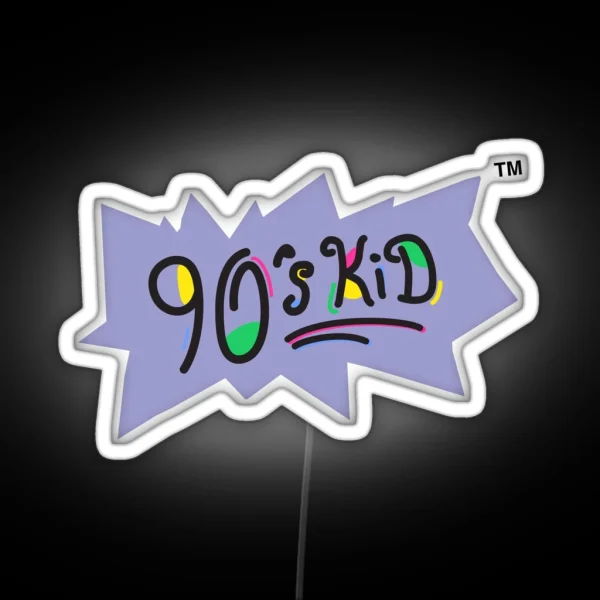 90 S Kid RGB Neon Sign