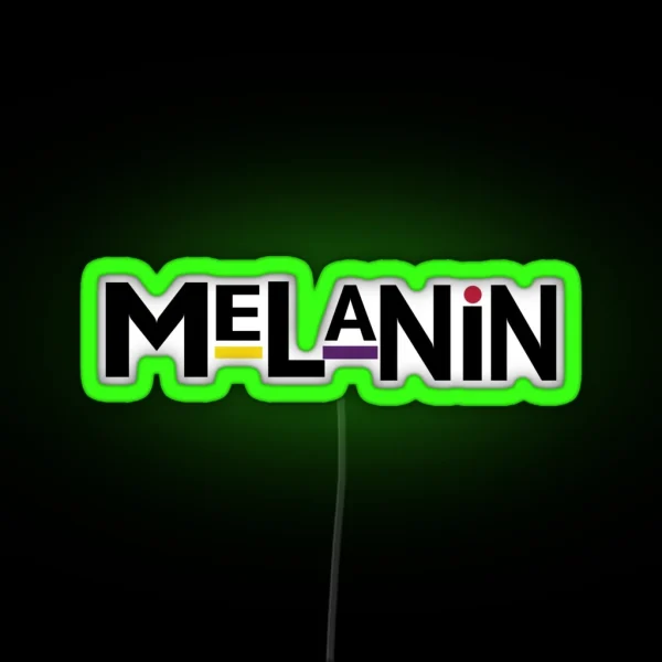 90 S Melanin RGB Neon Sign