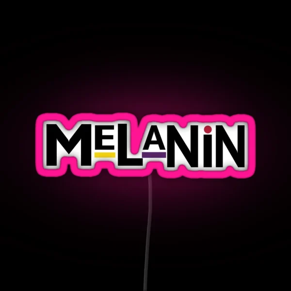 90 S Melanin RGB Neon Sign