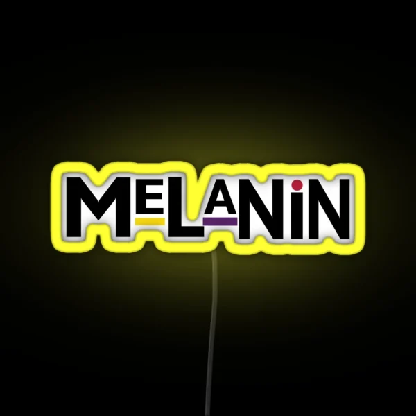 90 S Melanin RGB Neon Sign