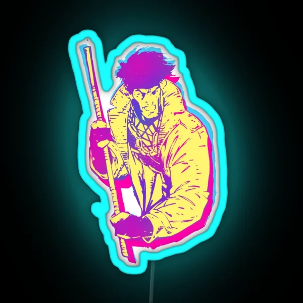 90 S Retro Jim Lee X Men Gambit RGB Neon Sign