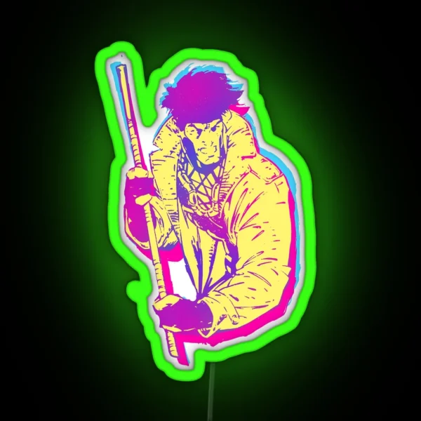 90 S Retro Jim Lee X Men Gambit RGB Neon Sign