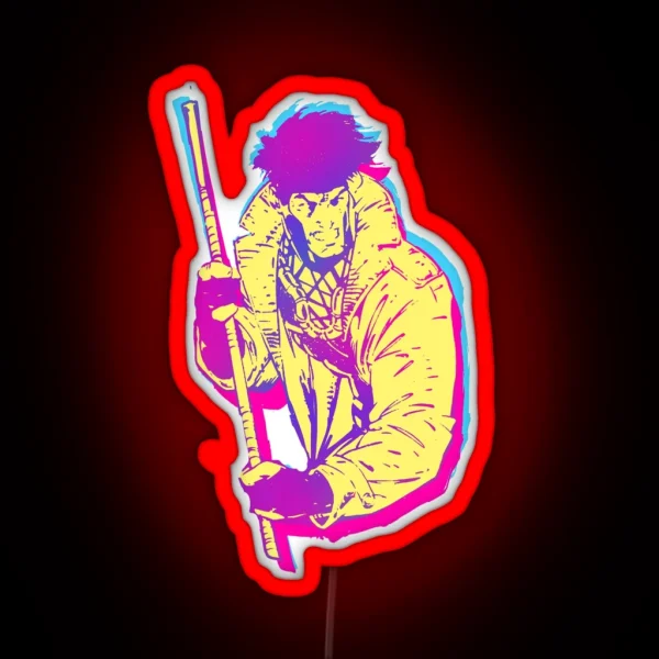 90 S Retro Jim Lee X Men Gambit RGB Neon Sign