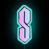Retro Chic LED Neon Sign with Colorful 90s Style Vibes