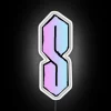 Vibrant 90s Style RGB Neon Sign with Durable LED Backlighting