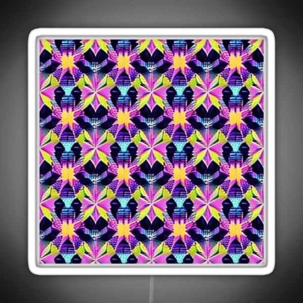 90 S Shocker Pattern RGB Neon Sign