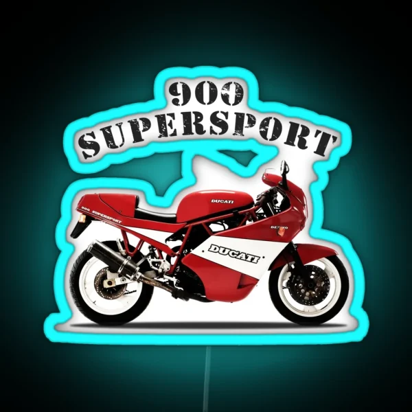 900 Super Sport 1990 RGB Neon Sign