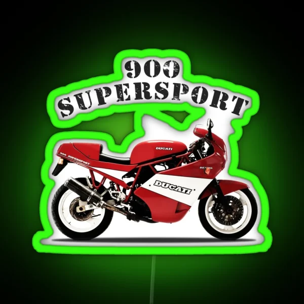 900 Super Sport 1990 RGB Neon Sign