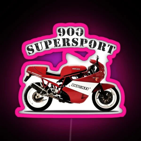 900 Super Sport 1990 RGB Neon Sign