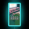 90S ANIME CAT GAME OVER VAPERWAVE GRUNGE PIXEL KAWAII RGB Neon Sign - Image 3