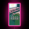90S ANIME CAT GAME OVER VAPERWAVE GRUNGE PIXEL KAWAII RGB Neon Sign - Image 6