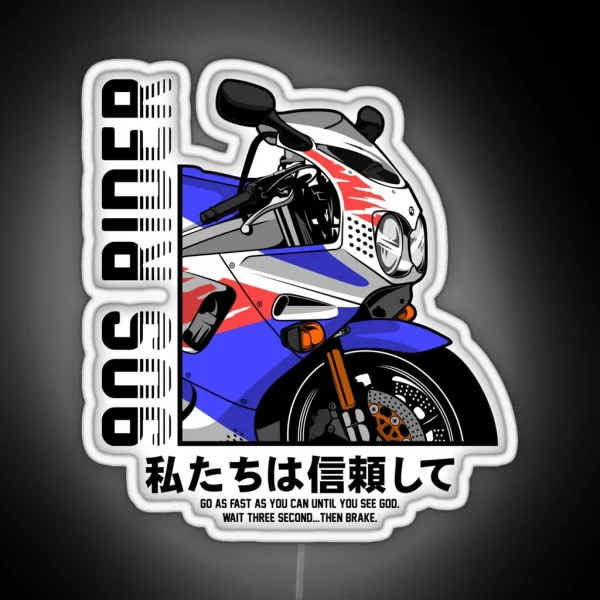 90s Rider RGB Neon Sign