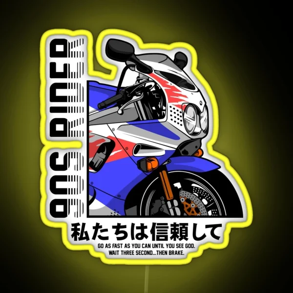 90s Rider RGB Neon Sign