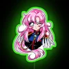 Vibrant retro-inspired Utena Tenjou RGB neon light wall decoration gift