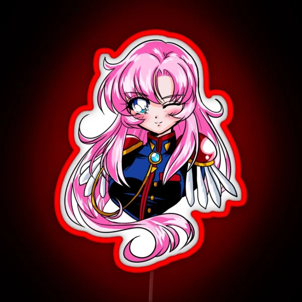 90s Style Utena Tenjou RGB Neon Sign
