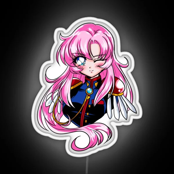 90s Style Utena Tenjou RGB Neon Sign