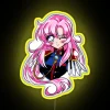 Vintage inspired Utena Tenjou LED RGB neon sign display