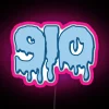 910 Navy And Sky Blue RGB Neon Sign - Image 6