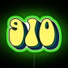 910 Unc Wilmington RGB Neon Sign - Image 4