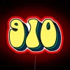 910 Unc Wilmington RGB Neon Sign - Image 2