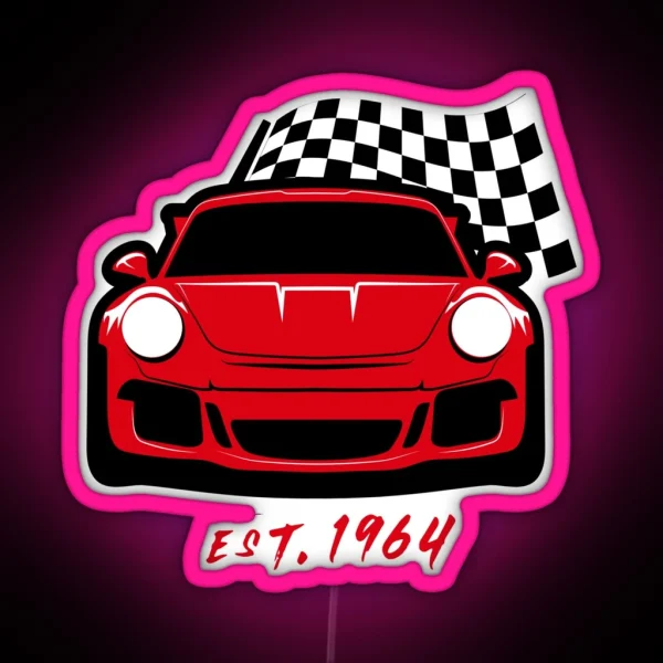 911 GT3 RGB Neon Sign