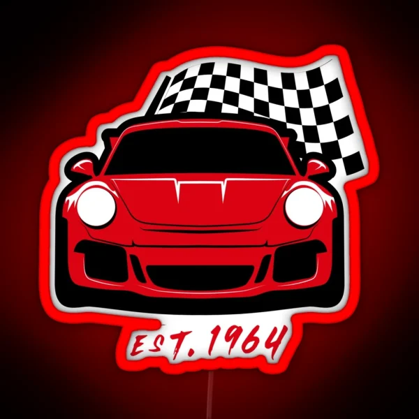 911 GT3 RGB Neon Sign