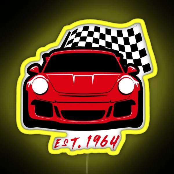 911 GT3 RGB Neon Sign
