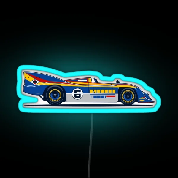 917 30 Can Am Race Car RGB Neon Sign